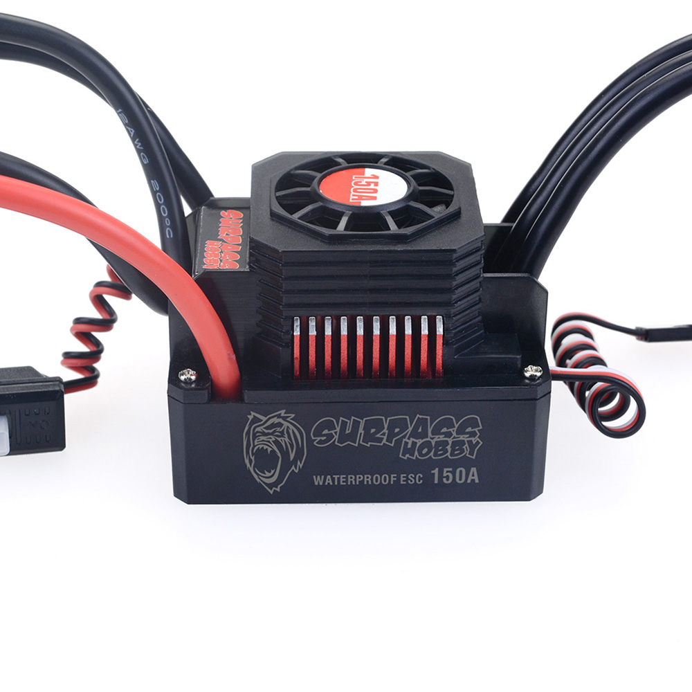 Surpass-Hobby-Diamond-Seriers-Wasserdichter-4076-2250KV-Brushless-Motor-mit-150A-ESC-fuumlr-18-RC-Fa-1941197-4